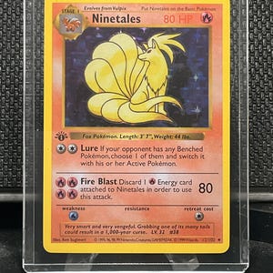Base Set Ninetales - Etsy