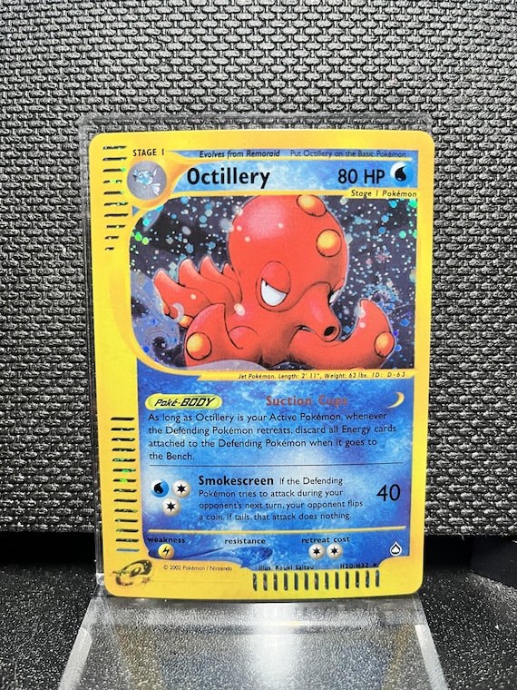 Octillery Holo Proxy Card – Aquapolis e-Series Custom Reprint (Collector Display)