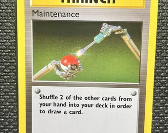 Wartung Trainer Karte 83/102 – Basis Set 1st Edition Style Proxy Replica