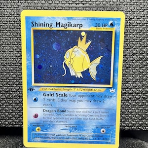 1st Edition Shining Magikarp - Etsy