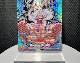 Monkey D Luffy EB04-061 SEC Proxy Card | The World's Strongest Warriors | Holographic Textured Foil One Piece Collectible