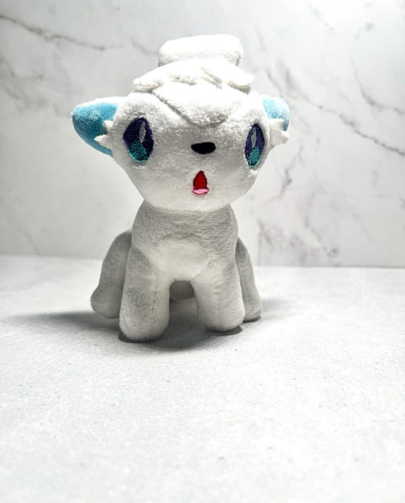 Handmade Snow Fox Inspired Plush Keychain | Cute White Fox Plush Charm | Kawaii Mini Plushie | Gift for Collectors | Made to Order Soft Toy