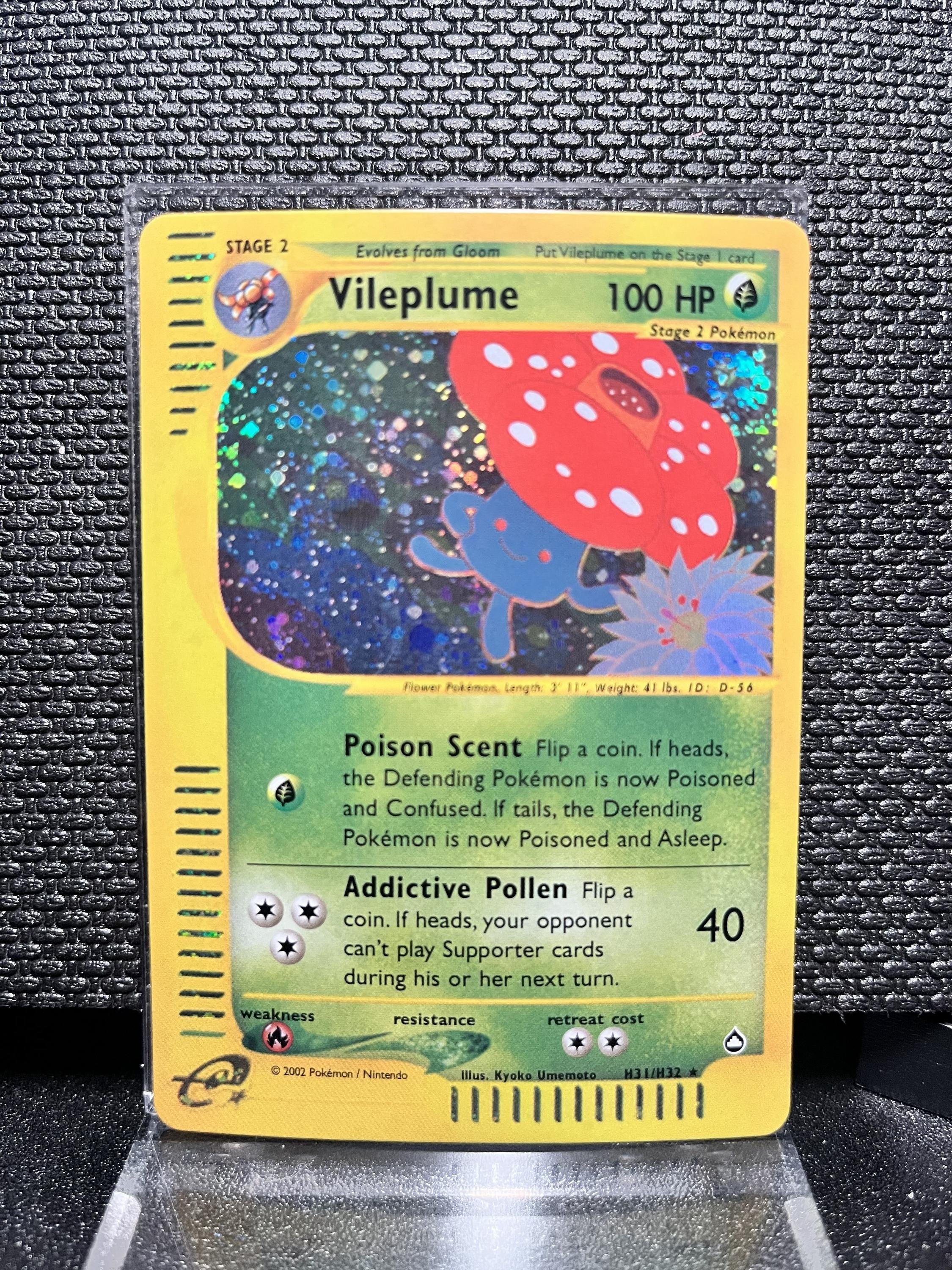 Holo Vileplume - Etsy