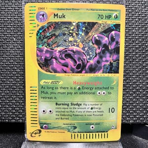 japanese muk pokemon card Vintage Uncommon (Japanese) - Dark Muk Team Rocket Pokemon Card #089