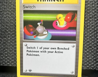 Switch Trainer Card Proxy – Basisset 1.Auflage Style Replica (95/102)