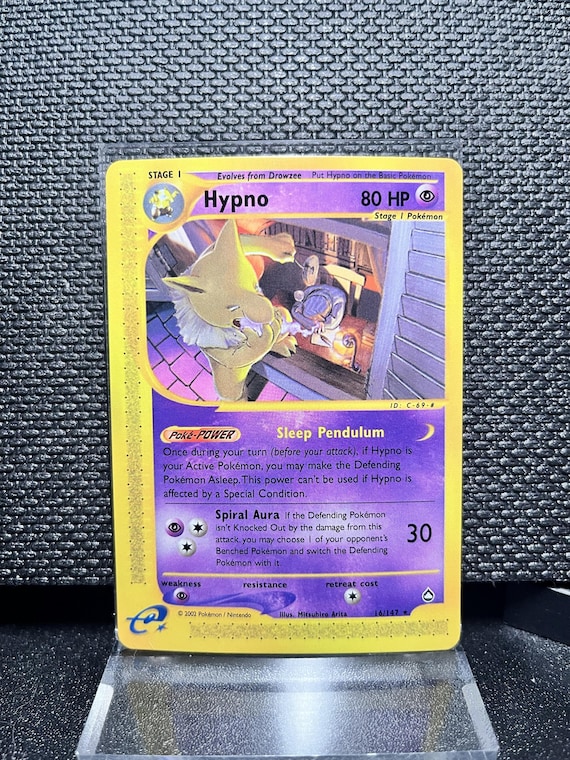Hypno Pokémon Proxy Card – Non‑Holo Matte Finish