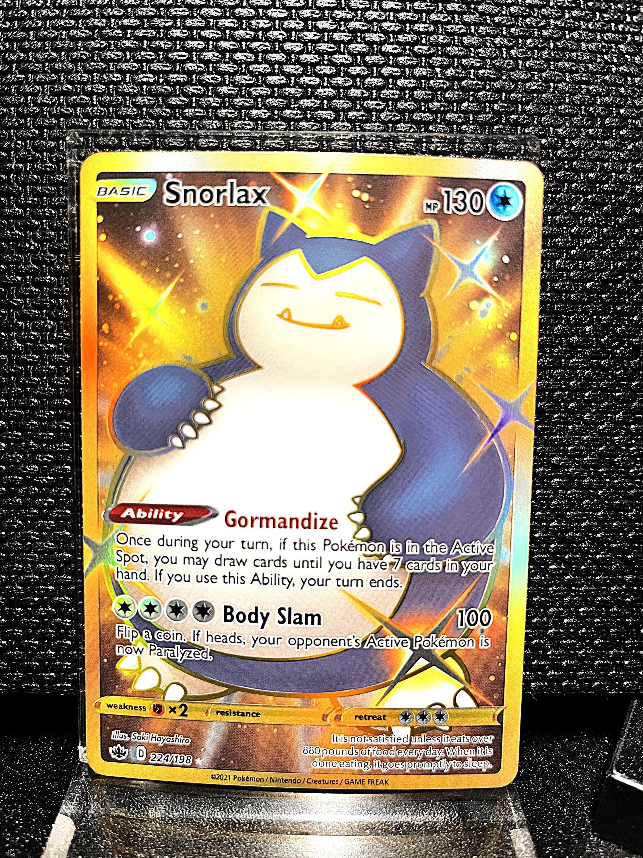 Full Art Snorlax - Etsy