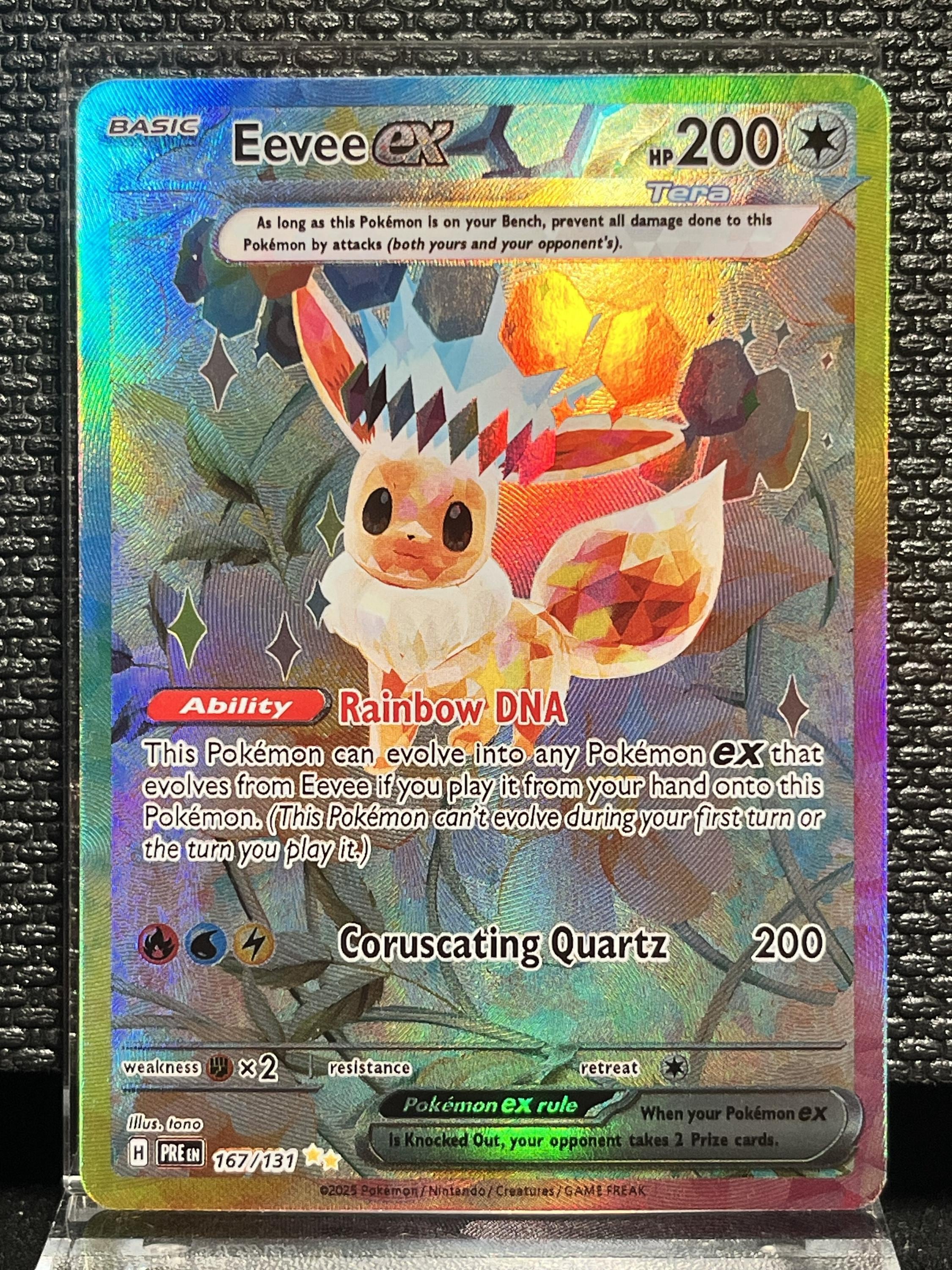 Custom Shiny Eeveelutions Cards - Etsy