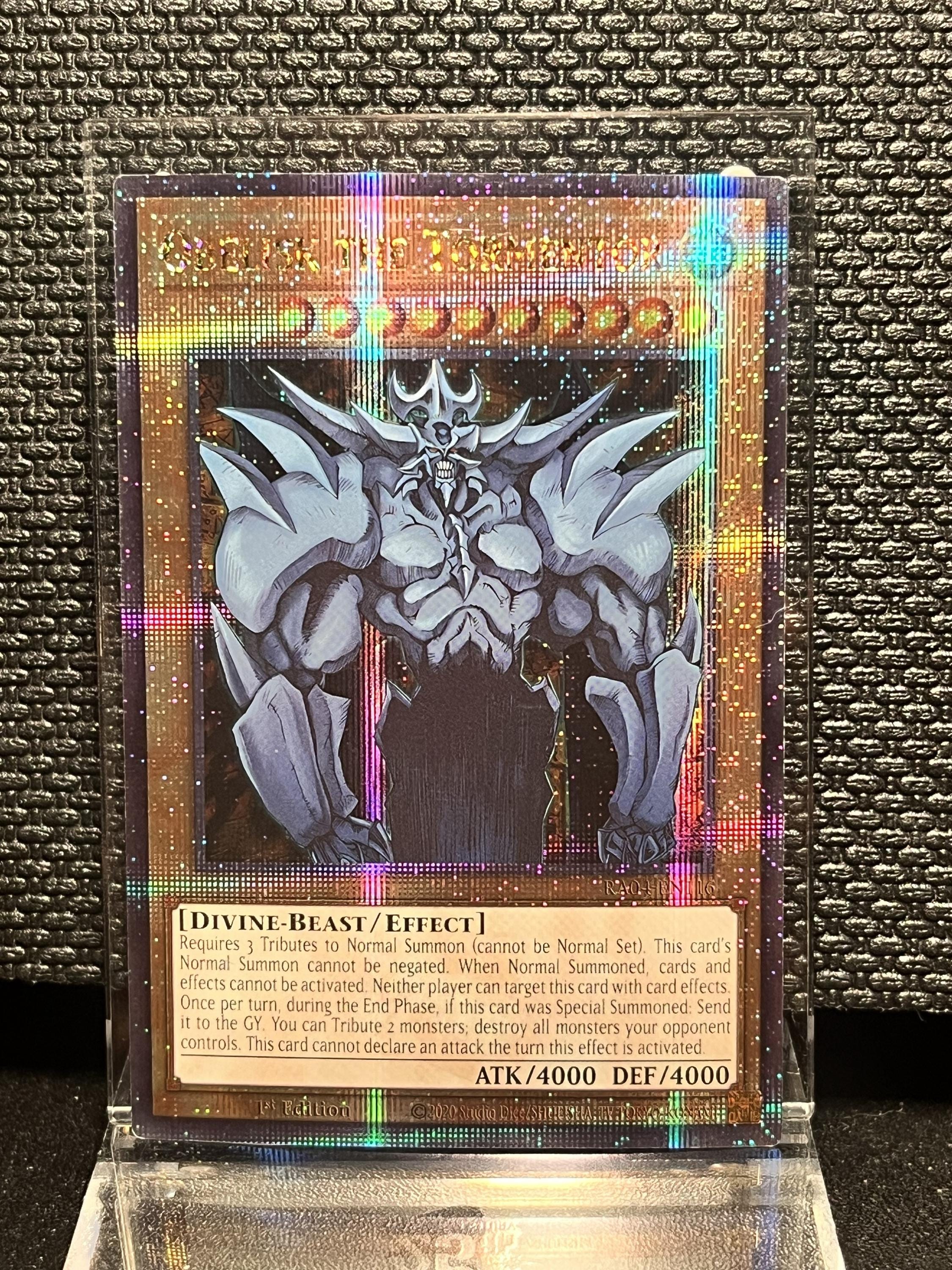 Yugiohs Egyptian God Card - Etsy