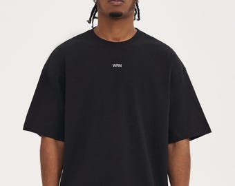 Heavyweight Boxy T-Shirt, Loose Fit, 100% Cotton 280 GSM, Minimal Essential, Unisex