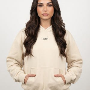 Heavyweight Hoodie, Relaxed Fit, 100% Cotton 380 GSM Fleece, Minimal Essential, Unisex