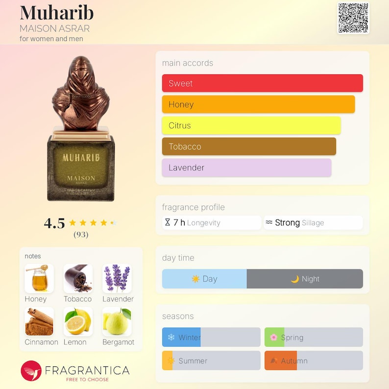 Maison Asrar Muharib Perfume Travel Size bild 2