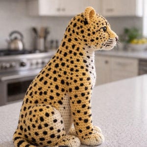 Amigurumi Leopard Häkelanleitung | 17" Kuscheltier (Digitaler PDF Download) Bild 6