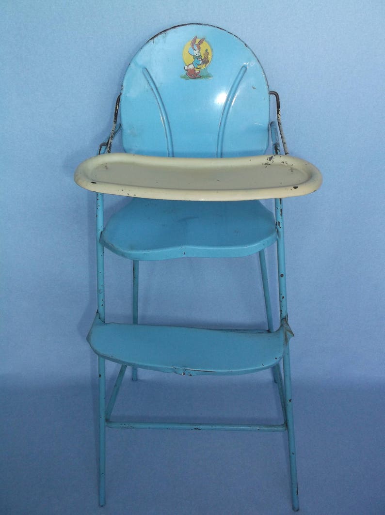Cute Vintage 18 Doll High Chair Amsco DollEHichair Etsy