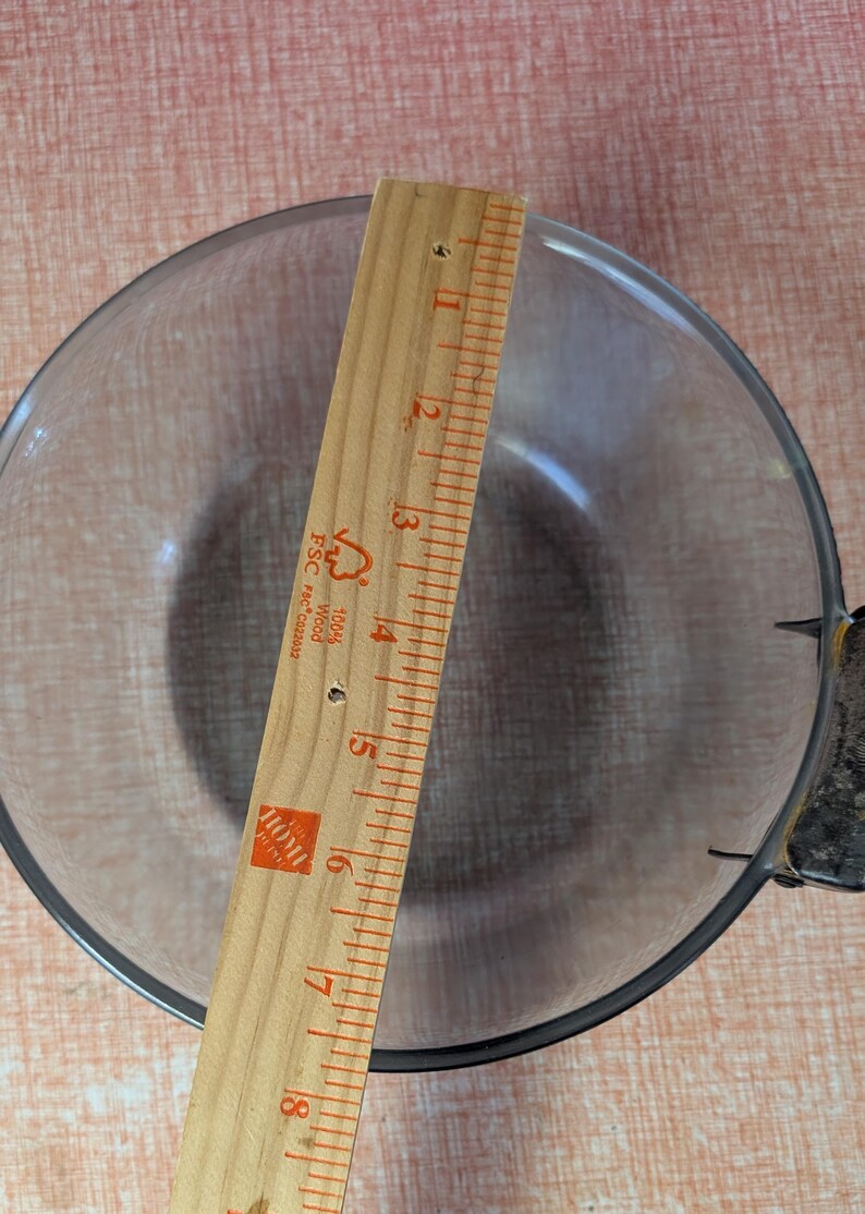 Pyrex Removable Handle Vintage PYREX Flameware 833-B Saucepan | Glass Stovetop Pan | Original ...