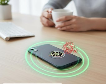 Adhesivo de protección EMF para exposición a 5G y dispositivos modernos