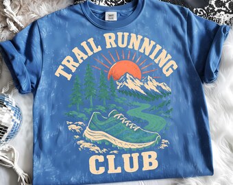 Trail Running Club PNG, Outdoor Running Shoe, Nature Runner Design