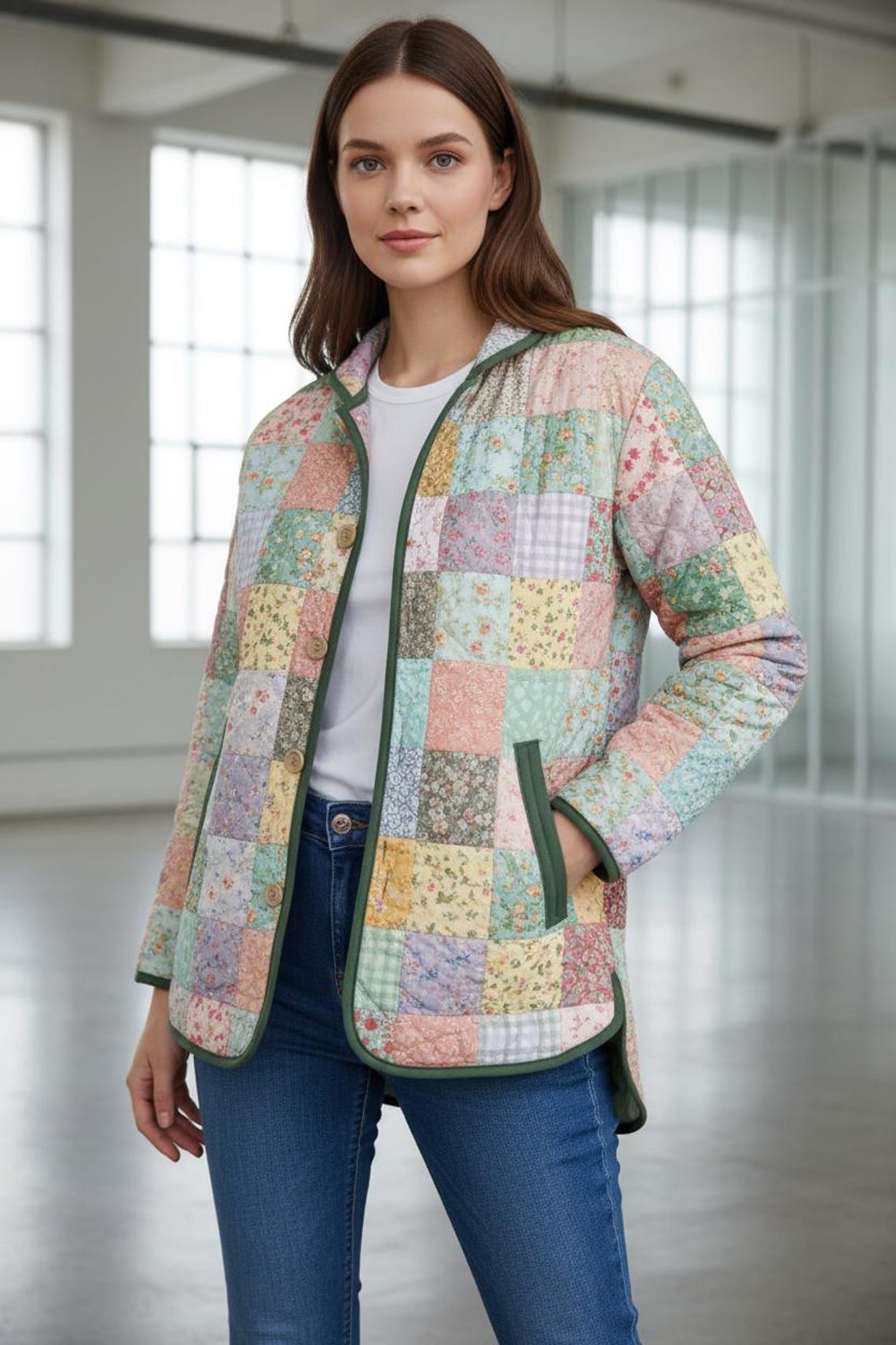 Jacket Sewing Pattern | Quilted Jacket Pattern | Sewing Patterns Women ...