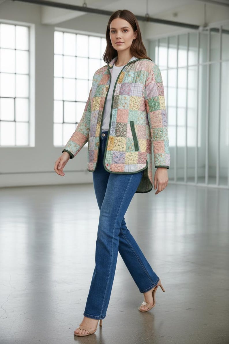Jacket With Patterns Jacket Sewing Pattern | Quilted Jacket Pattern | Sewing Patterns Women ...