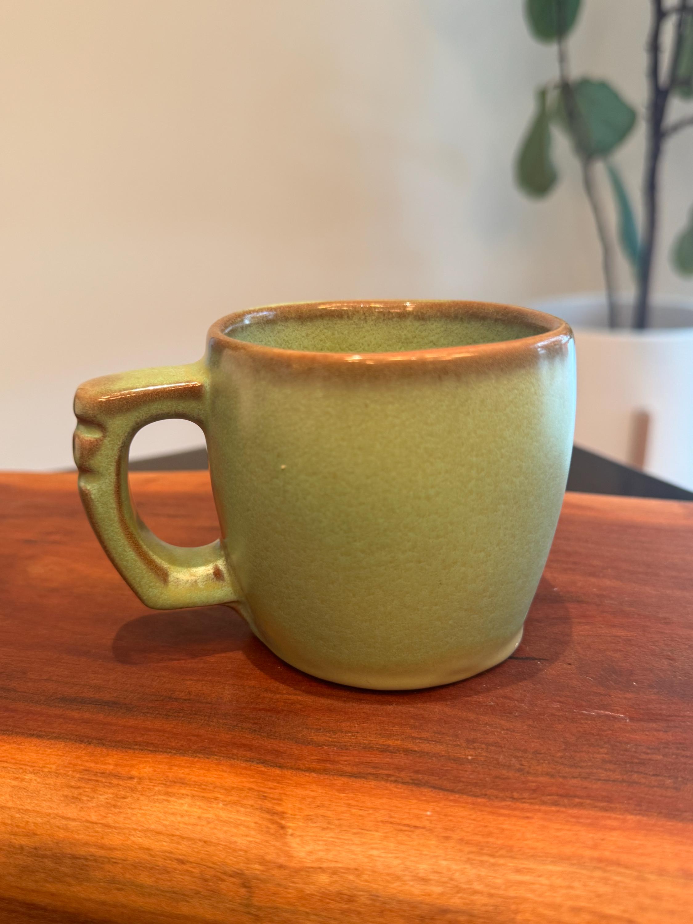 50s Pottery Mug - Etsy