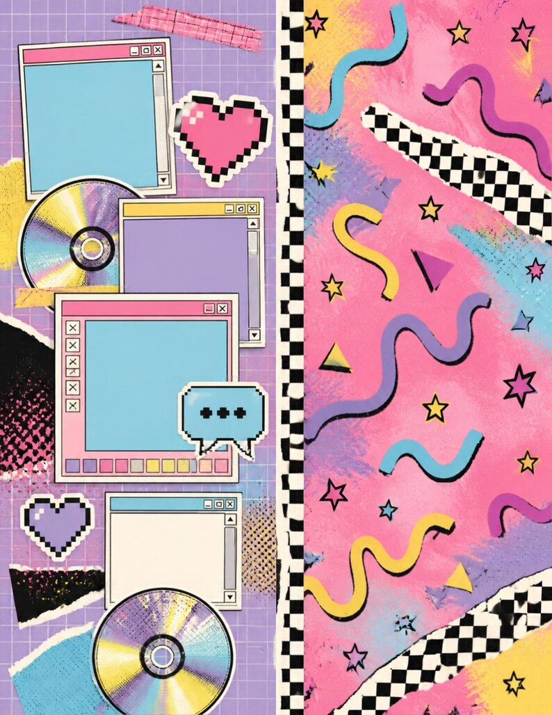 90’s Kid Junk Journal Pack - Etsy