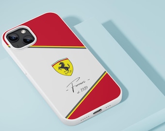 FERRARI vintage race-telefoonhoesje voor iPhone en Samsung