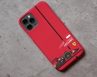 Charles Leclerc-telefoonhoesje - Ferrari-coureur #16 2026-editie voor iPhone en Samsung