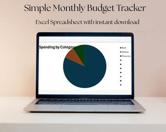 Simple Monthly Budget Tracker