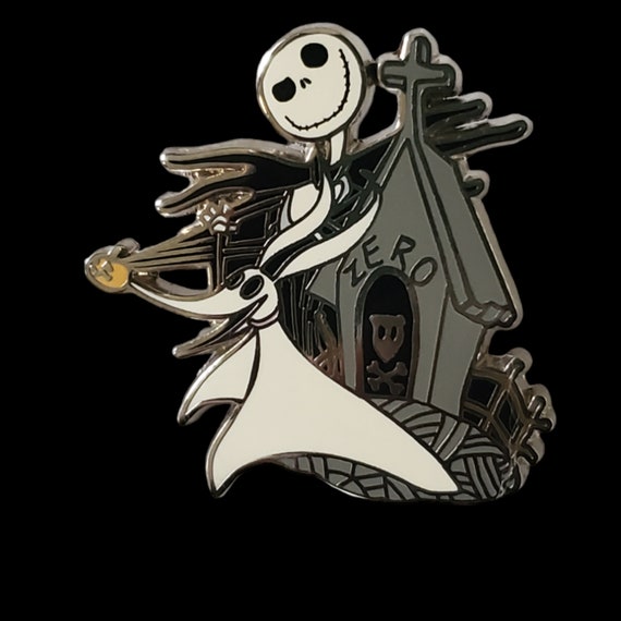 RARE Jack Skellington & Zero Disney Pin - Authentic Disney