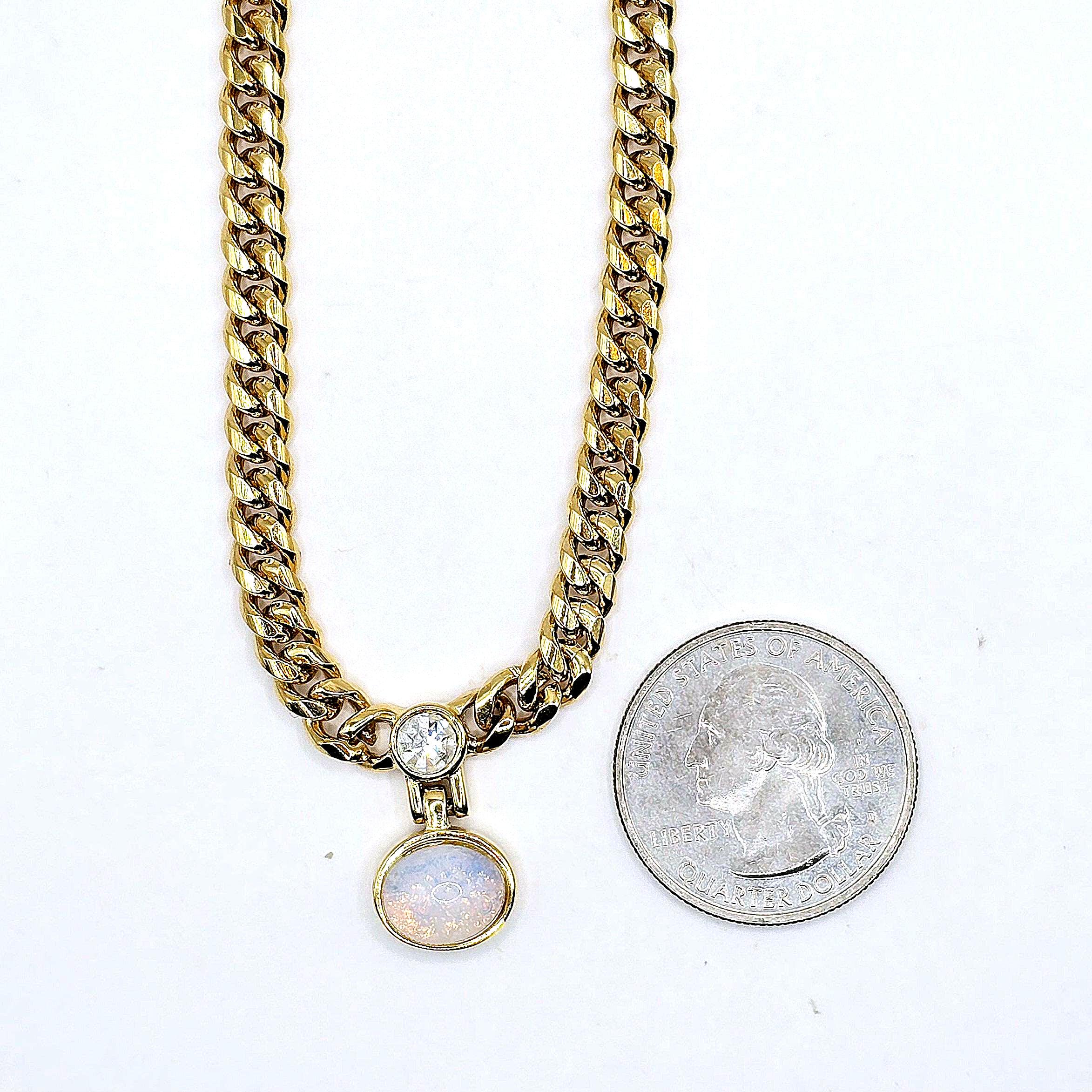 アクセサリー Givenchy Vintage Opal Glass Necklace il_1080xN.6464431265_lfdq.jpg