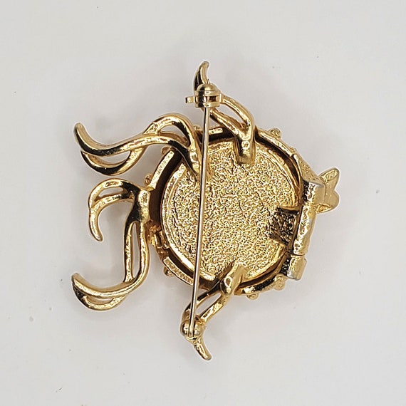 Puffer Fish Perfume Solid Brooch - image 3
