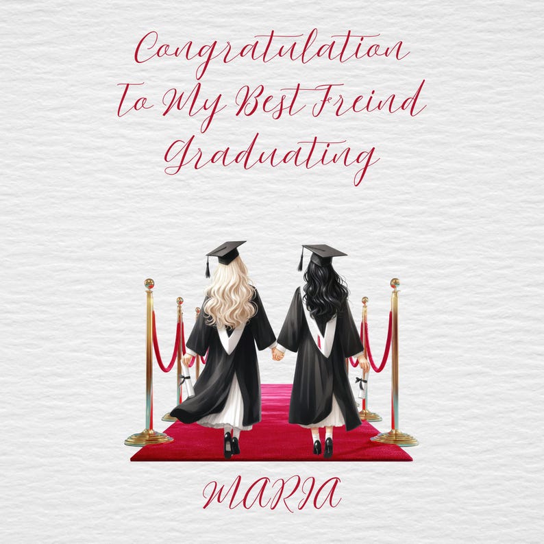 Personalised Graduation Card For Bestfriend Congratulations Graduate personalised-graduation-card-for-bestfriend-congratulations-graduate