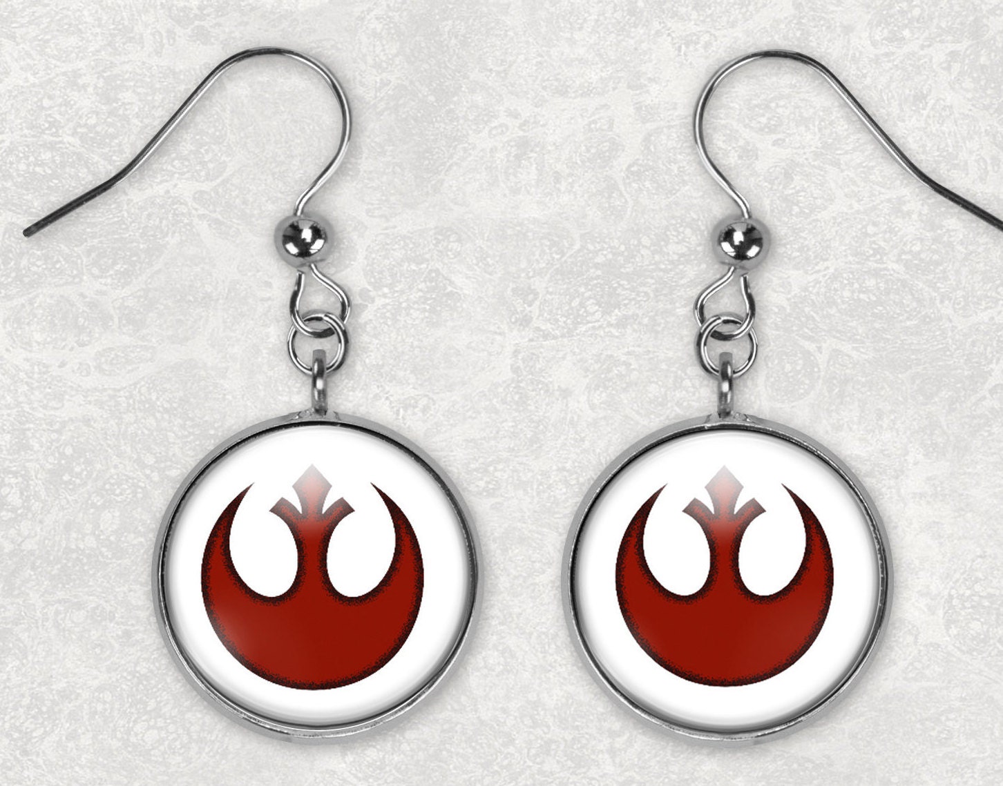 Star Wars Jewelry/ Star Wars Earrings/ Rebel Alliance Etsy