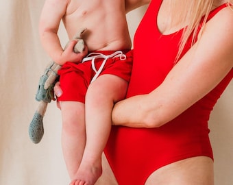 Bebe Swim Lifeguard geïnspireerde zwembroek voor jongens