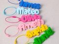 Personalized 3D Printed Name Tags: LuggageTags, Water Bottle Tags, Backpack Tags,Gift Tags