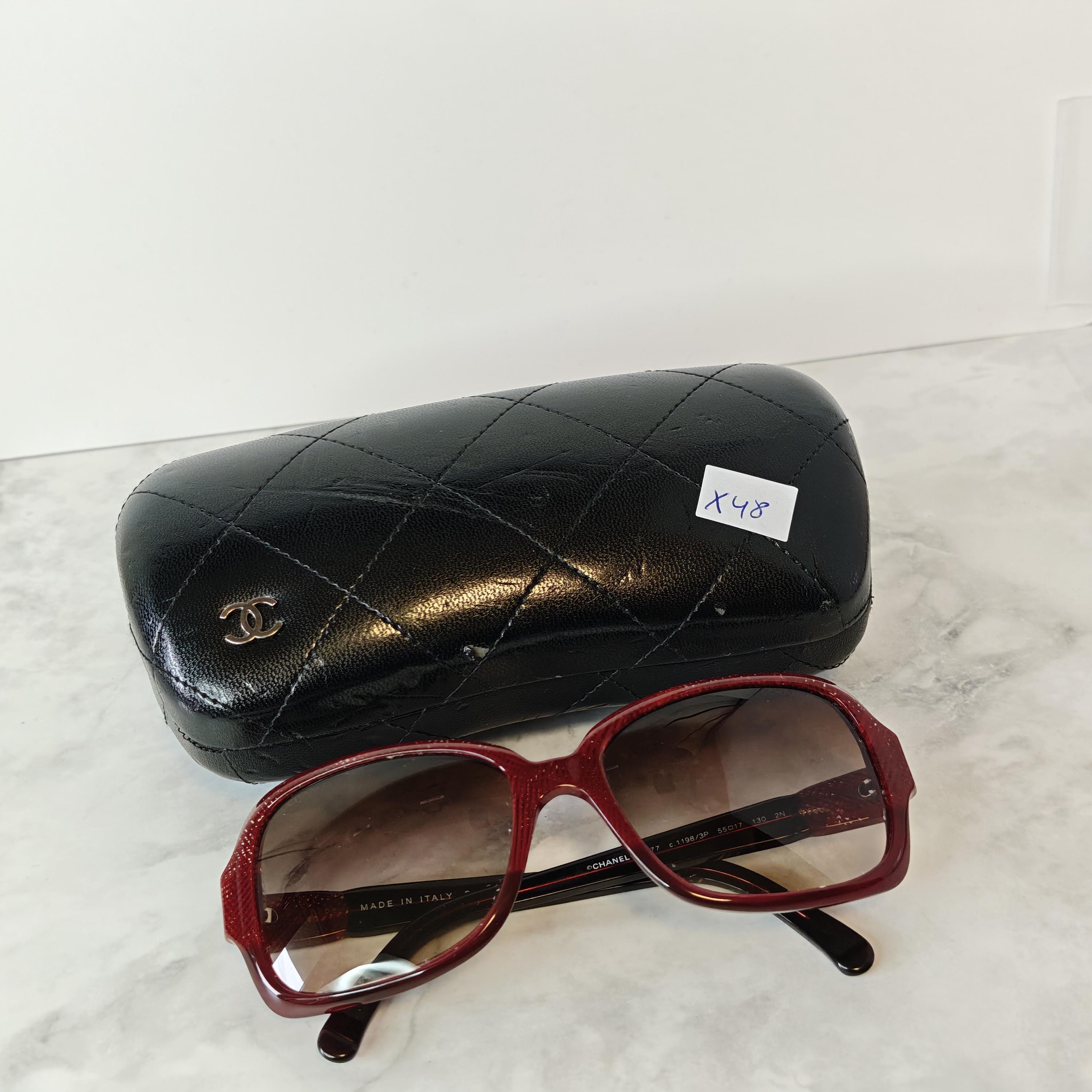 Y2k Vintage Chanel Sunglasses - Etsy