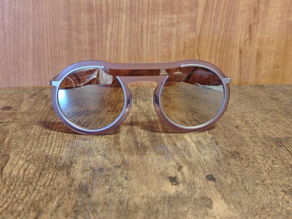 Andy Wolf Captain OVAL lightweight sunglasses han… - image 1