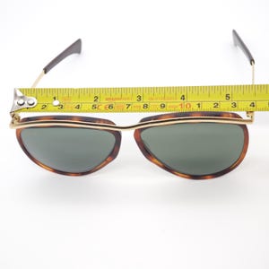 Gafas de sol vintage Ray-Ban Olympian color dorado carey, Bausch & Lomb USA. Gafas de diseño. #869 imagen 9