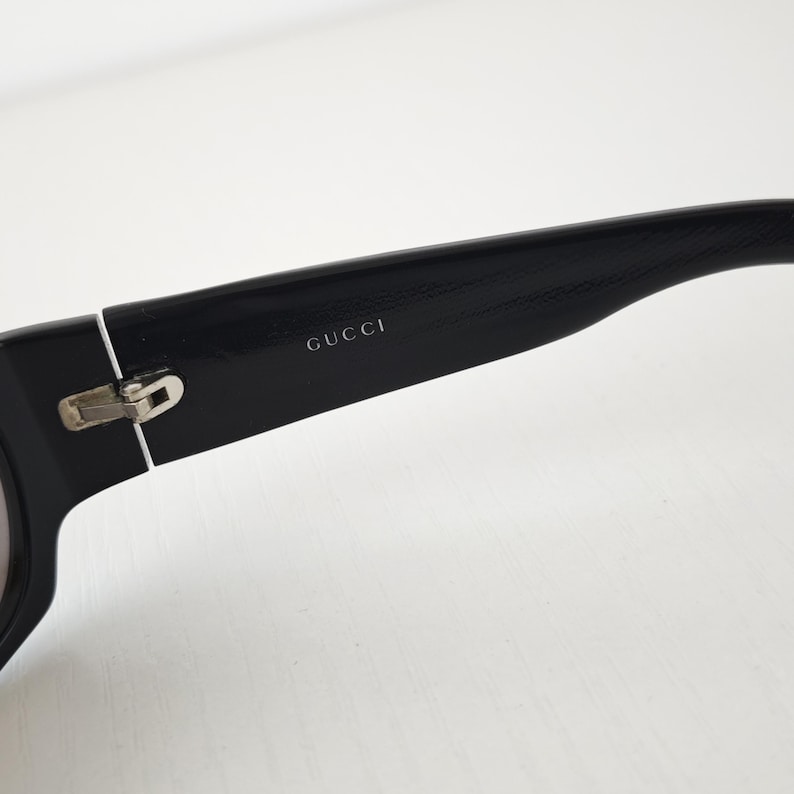 Gafas de sol Gucci GG 1541/S Optyl Wrap / Gafas de sol vintage de diseñador Gucci / Gafas de sol retro de lujo 60/12 #X2 imagen 8