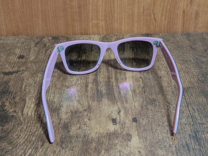 Gafas de sol Ray-Ban Wayfarer exclusivas: Acetato, fabricadas en Italia (50/22) imagen 11