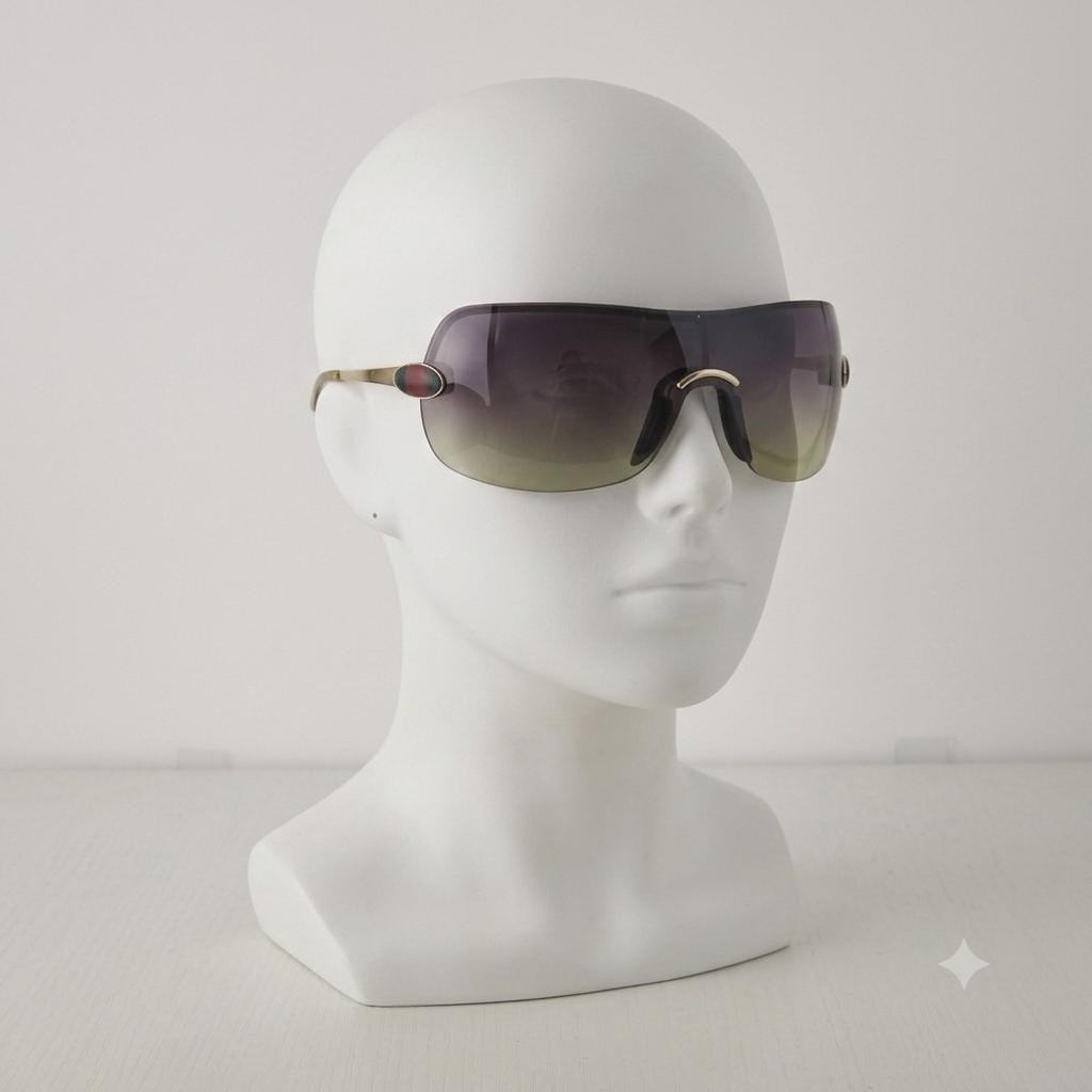 Gucci shield sunglasses - Etsy 日本