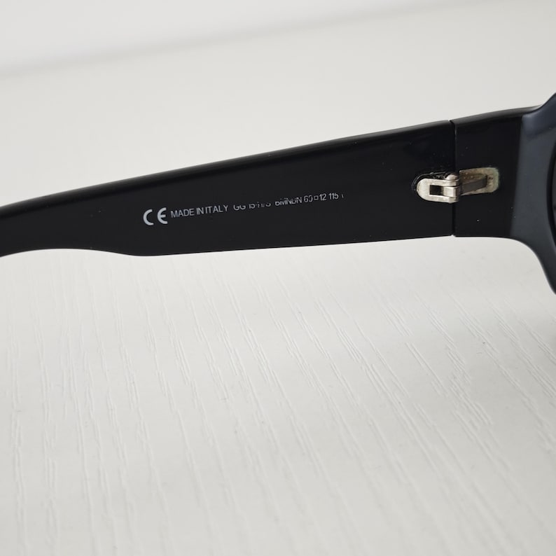 Gafas de sol Gucci GG 1541/S Optyl Wrap / Gafas de sol vintage de diseñador Gucci / Gafas de sol retro de lujo 60/12 #X2 imagen 7