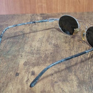 Vintage Ray Ban BL W2008 chaos silver oval sunglasses made in USA #X141 image 12