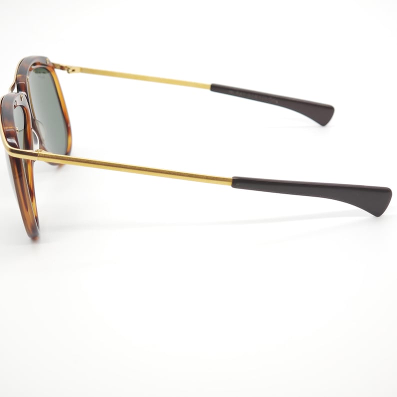 Gafas de sol vintage Ray-Ban Olympian color dorado carey, Bausch & Lomb USA. Gafas de diseño. #869 imagen 13