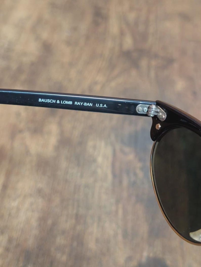 Vintage Ray Ban BL W1266 Wayfarer max sunglasses made in USA #66 image 10