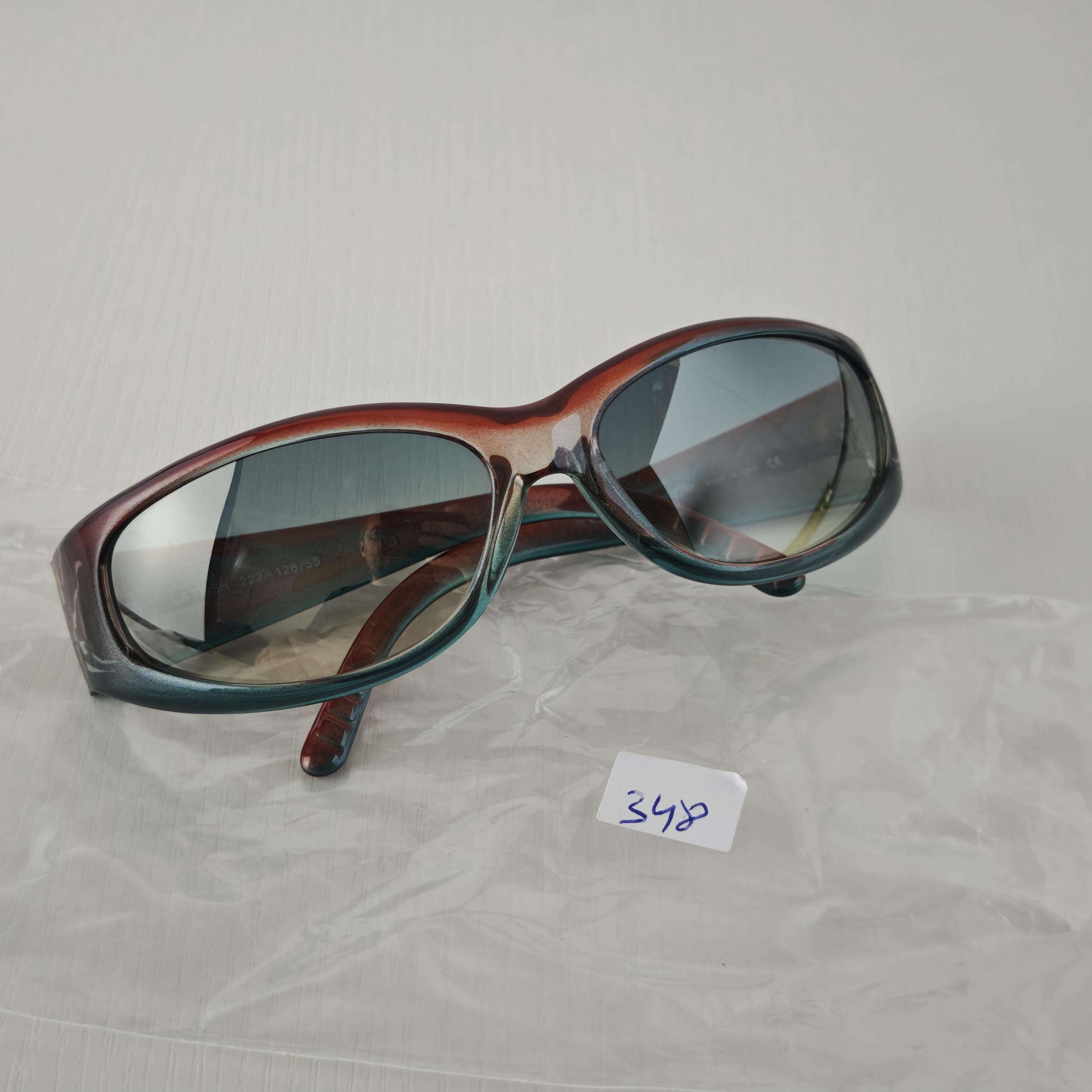 Vintage Arnette Catfish Sport Sunglasses | Multicolor Acetate Wrap