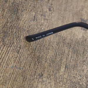 Vintage Yohji Yamamoto 51-7201 steampunk lightweight sunglasses made in Japan 47/21 #396 image 7