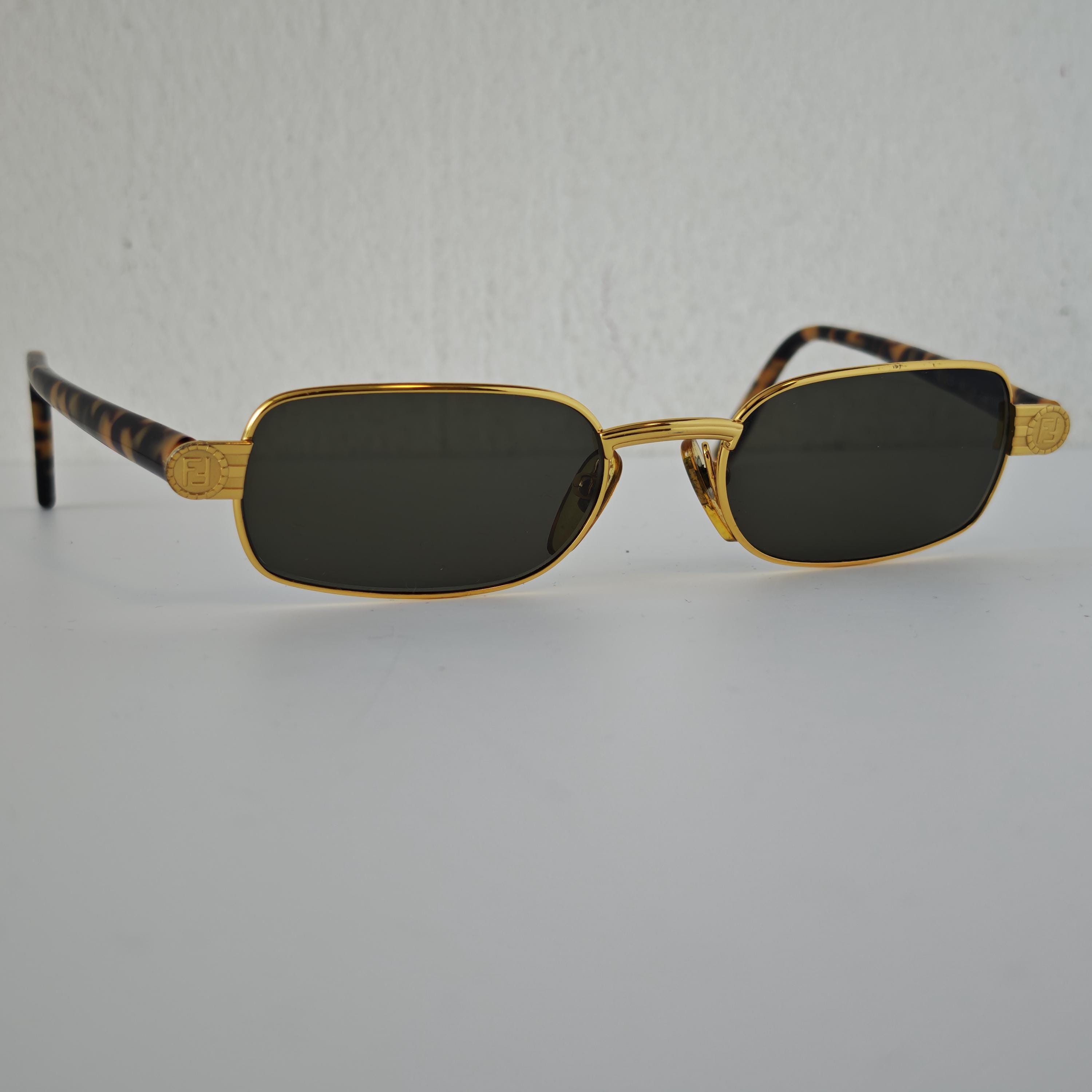 Y2k Sunglasses Fendi - Etsy