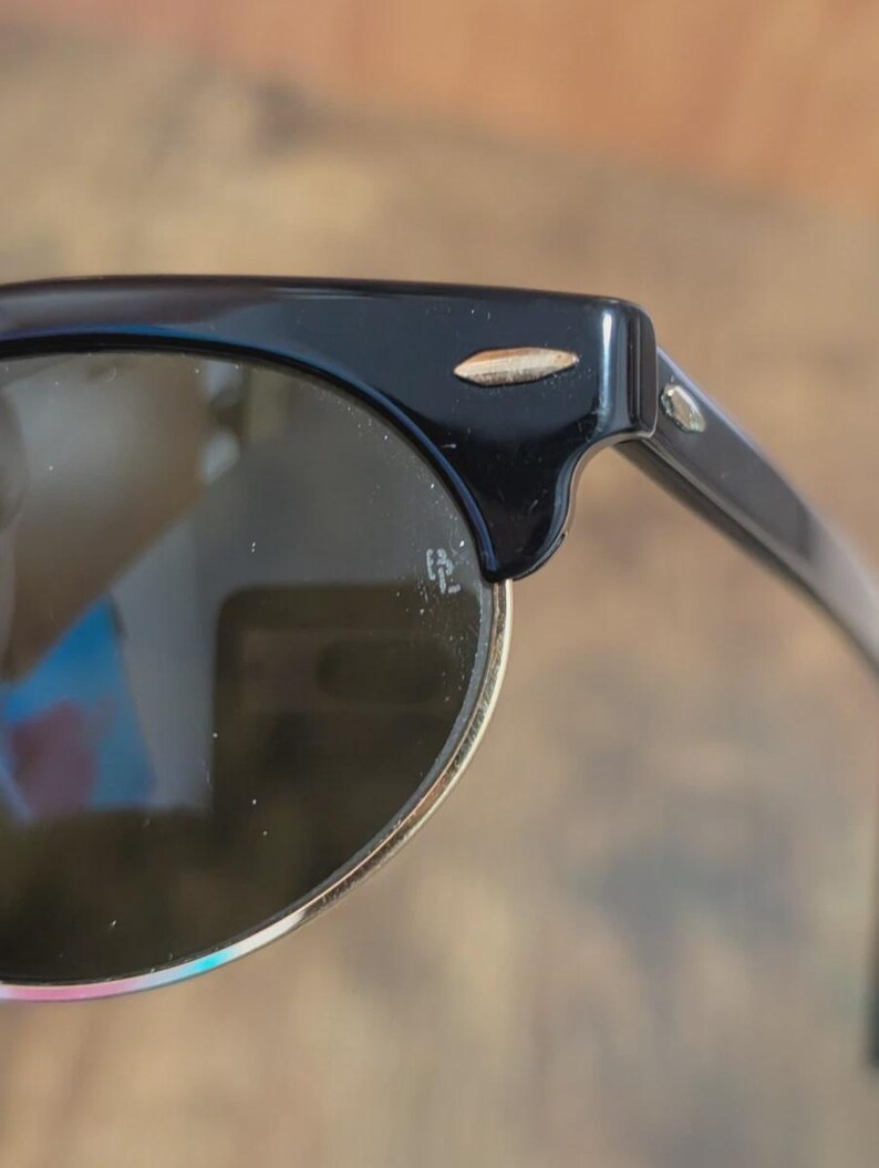 Vintage Ray Ban BL W1266 Wayfarer max sunglasses made in USA #66 image 8