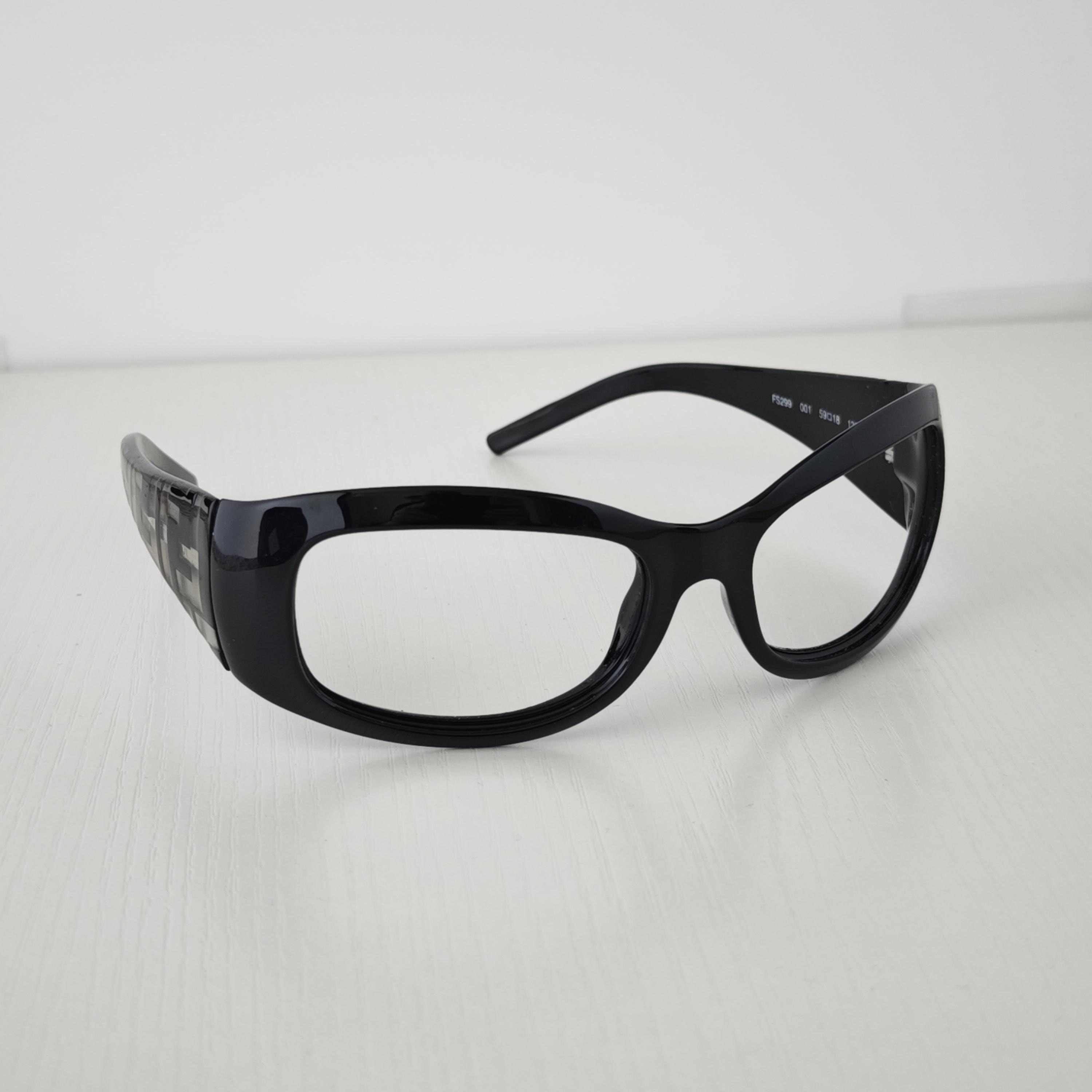 Y2k Sunglasses Fendi - Etsy